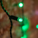 Гирлянда "Светодиодный Дождь" 2х1,5м, постоянное свечение, темно-зеленый провод, 220В, диоды ЗЕЛЕНЫЕ, SL235-124