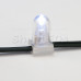 Гирлянда "LED ClipLight" 12V 150 мм белый Flashing (белый) с трансформатором, SL325-145