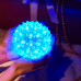 Шар светодиодный 220V, диаметр 12 см, 50 светодиодов, цвет синий, SL501-602