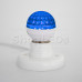 Лампа шар e27 10 LED ∅50мм синяя 24В, SL405-613