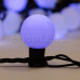 Гирлянда "LED - шарики", Белые Ø38мм 10м 40 диодов, Neon-Night, SL303-575